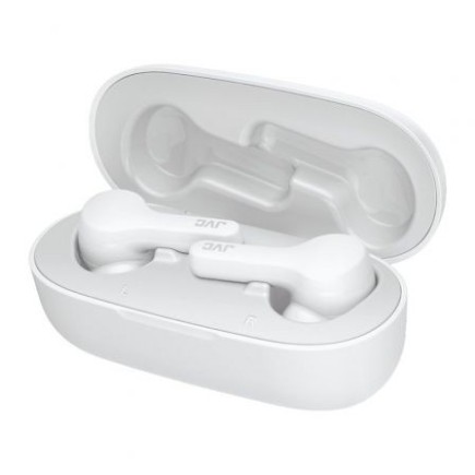 Cuffie Bluetooth JVC HA-A8T bianche con custodia e ricarica rapida