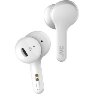 Auriculares JVC HA-A8T blancos Bluetooth con estuche y carga rápida