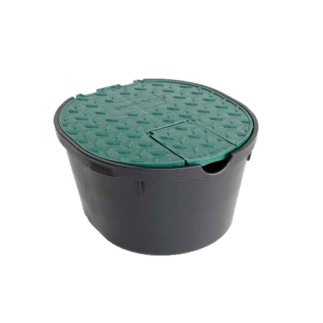 Arqueta Redonda Bluedrop BD0205 con Hidrante de ¾" - Ø 20 cm