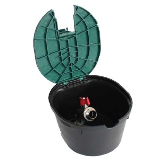 Bluedrop BD0205 Regard rond avec borne d'incendie ¾" - Ø 20 cm