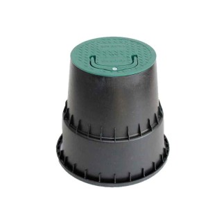 Arqueta Circular BD-15 con Tirador Bluedrop BD0200 - Ø 15 cm en Tapa,