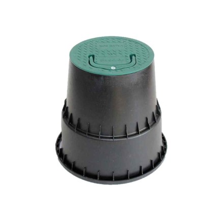 Arqueta Circular BD-15 con Tirador Bluedrop BD0200 - Ø 15 cm en Tapa,