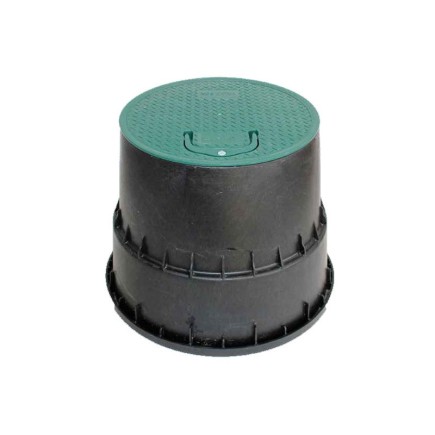 BD-25 Baú Circular com Alça Bluedrop BD0201 - Ø 25 cm na Tampa,