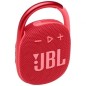 Enceinte portable robuste JBL Clip 4 Bluetooth 5.1 5 W Rouge