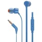 Auriculares JBL Tune 110 Intrauditivos Micrófono Jack 3.5 Azul