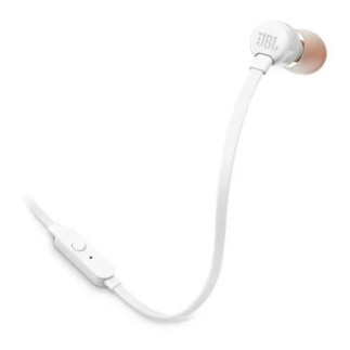 Auriculares JBL Tune 110 Intrauditivos Micrófono Jack 3.5 Blanco