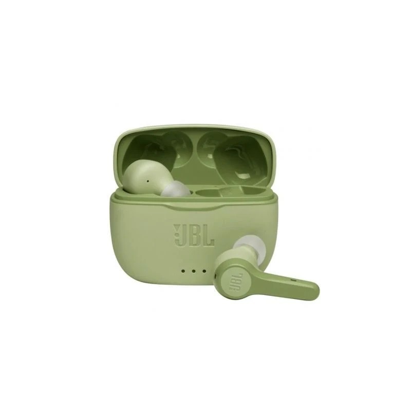 Fones de ouvido Bluetooth JBL Tune 215 TWS com estojo verde