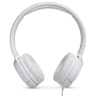 Casque JBL Tune 500 avec microphone et basses Pure (blanc)