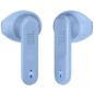 Cuffie Bluetooth JBL Vibe Flex con custodia di ricarica da 8 ore, blu