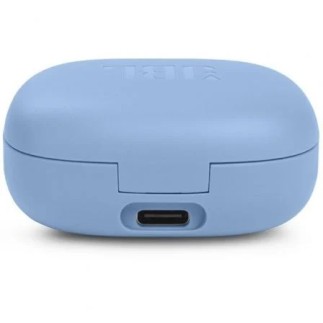 Casque Bluetooth JBL Vibe Flex, batterie 8 h, étui IPX54, bleu