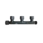 Colector de 3 Salidas - 1” H Giratoria x 3 Salidas 1” H Giratoria x 1” M