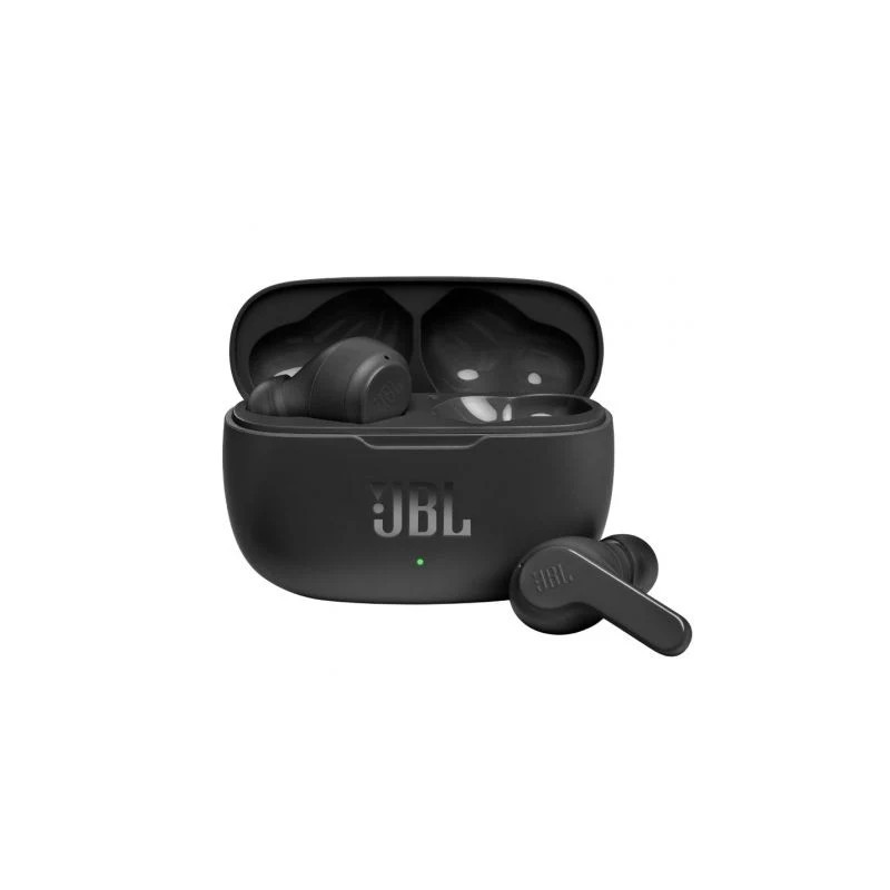 Auriculares JBL Wave 200TWS Bluetooth 5H Batería Estuche Negro