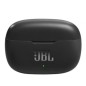 Auriculares JBL Wave 200TWS Bluetooth 5H Batería Estuche Negro