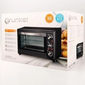 Forno Grunkel HR-28N RM: 1600 W, 28 L, 230 ° C, 3 configurações de calor