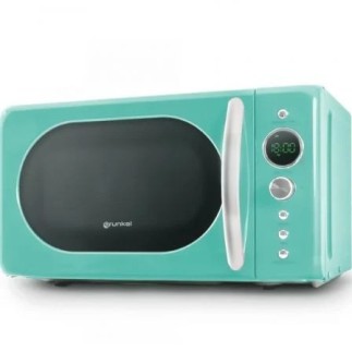 Micro-ondas Grunkel Vintage MW-20AZUL: 700W, 20L, design retrô