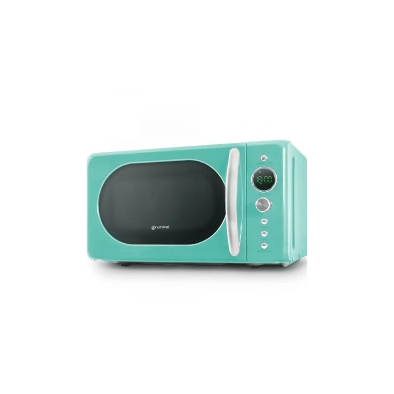 Micro-ondas Grunkel Vintage MW-20AZUL 700W 20 litros, design retrô