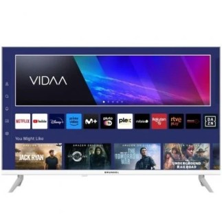 Téléviseur Grunkel LED-3225VDBLANCO : Smart TV Full HD 32 pouces, blanc