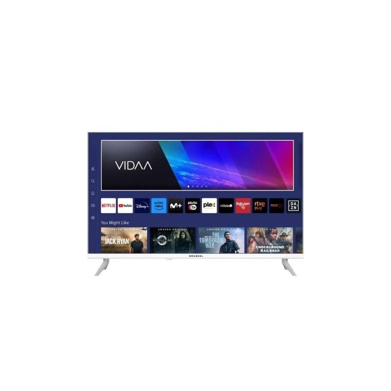 Televisor Grunkel LED-3225VDBLANCO de 32", Full HD, Smart TV, WiFi, Blanco Televisor Grunkel LED-3225VDBLANCO de 32", Full HD, Smart TV, WiFi, Blanco