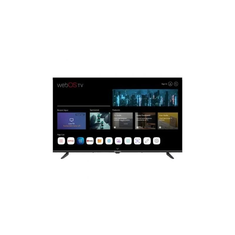 Televisor Grunkel LED-4300PBW de 43", 4K UHD, Smart TV con webOS
