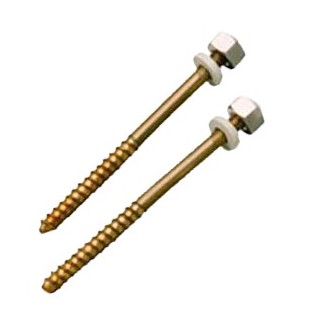 Lot de 2 boulons de toilette GARYPLAST M5x75mm