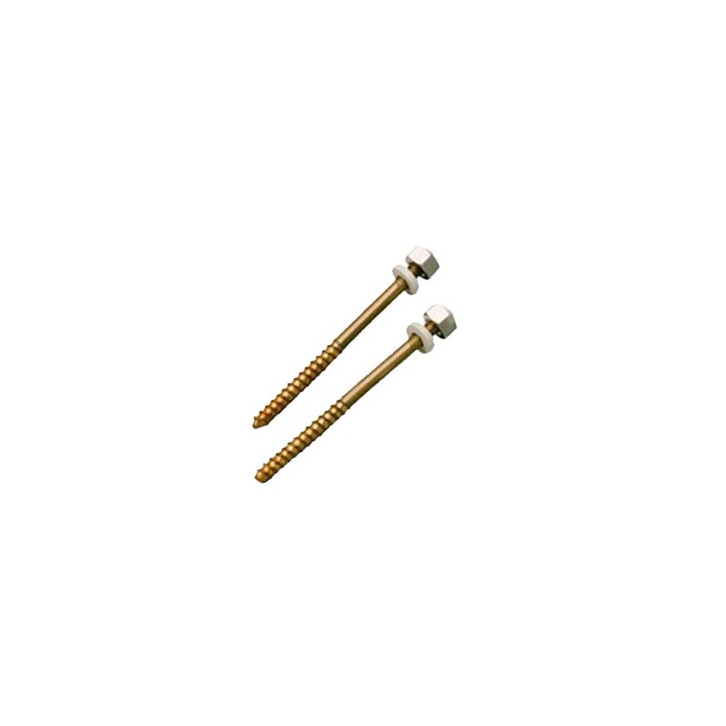 Juego de 2 tornillos para inodoro GARYPLAST M5x75mm