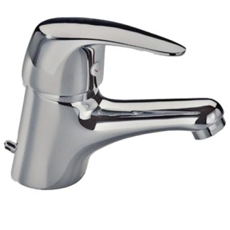 Monomando de lavabo GARYINOX® modelo TITAN en latón cromado