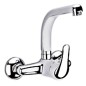 Monomando mural GARYINOX TITAN para fregadero con caño superior