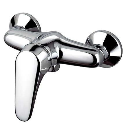 Mitigeur de douche monocommande GARYINOX SMART II en laiton chromé