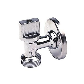 Llave escuadra T-26 GARY® 1/2" x 1/2" en latón cromado