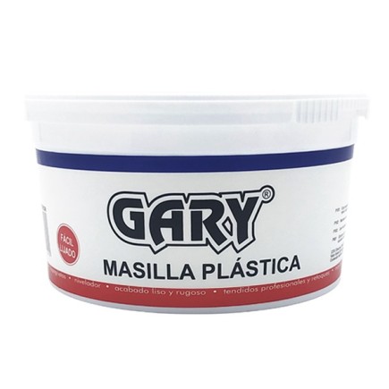 Masilla al uso GARY 900g para reparar paredes y nivelar
