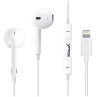 Cuffie con interfaccia Lightning e microfono ad alta qualità audio