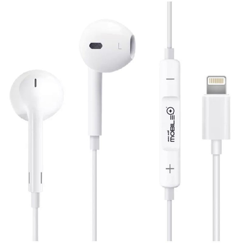 Auriculares Dinámicos con Interfaz Lightning y Funcionalidad de Micrófono  Longitud del Cable 1.2m