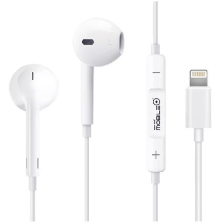 Auriculares Dinámicos con Interfaz Lightning y Funcionalidad de Micrófono  Longitud del Cable 1.2m