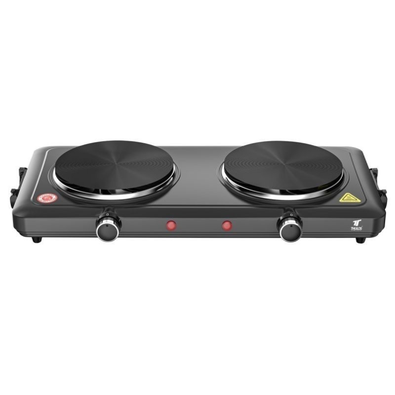 Cocina Eléctrica Portátil de 2 Quemadores: Compacta y Versátil