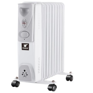 Radiatore a olio 9 elementi Potenza 2000W Riscaldamento efficiente