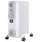 Radiador de óleo 9 elementos potência 2000W aquecimento eficiente