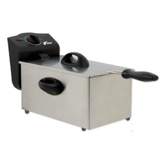 Friteuse électrique en acier inoxydable poli TH-FR175 -