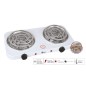 Cocina Eléctrica de 2 Quemadores Especial para Carbones de Shishas