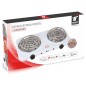 Cocina Eléctrica de 2 Quemadores Especial para Carbones de Shishas