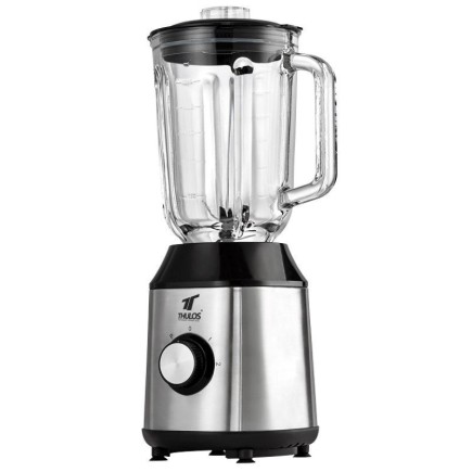 Liquidificador com corpo em aço inoxidável e motor potente de 600W
