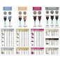 Pacote 3 - Bico rotativo de tiras Rain Bird R-VAN-SST Pacote 3 - Bico rotativo de tiras Rain Bird R-VAN-SST