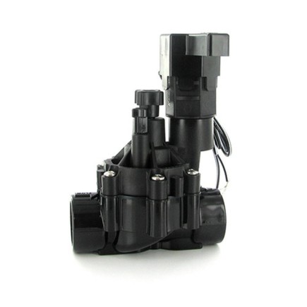 Válvula Solenóide Rain Bird 100-DVF com Controlador de Fluxo e Solenóide de 24 V