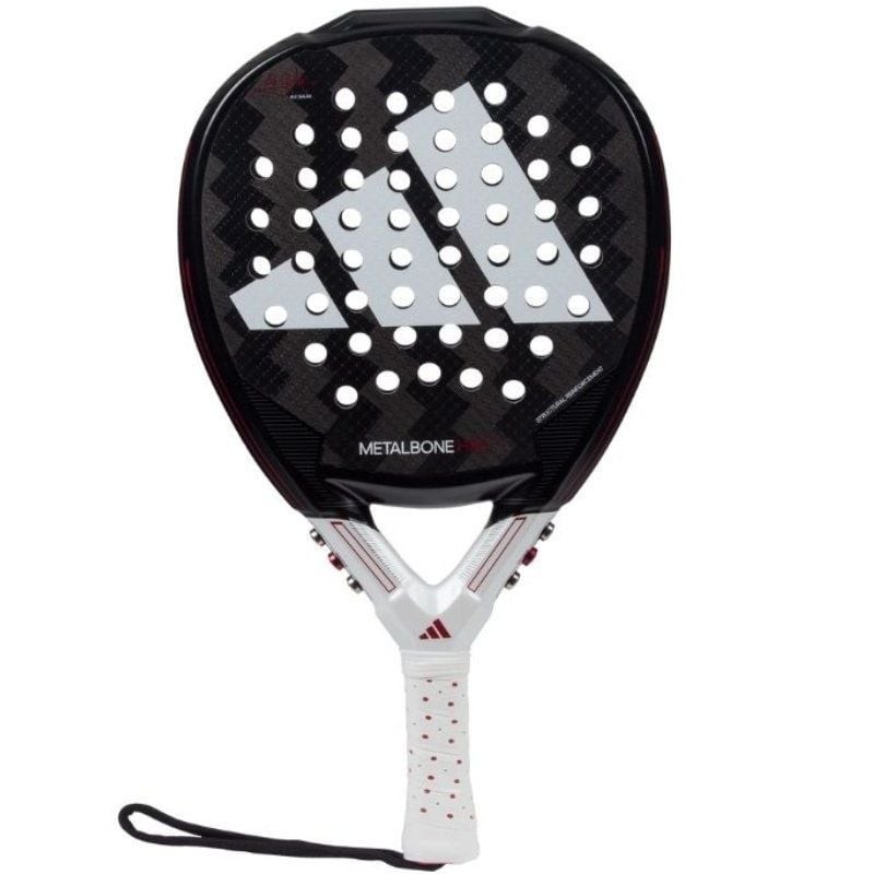 Raquete de Padel Adidas Metalbone HRD+ 2024 (Ale Galan) / Preto e Branco
