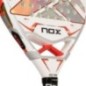 Pala de Padel NoxSport AT Pro Cup 2024/ Blanca y Naranja