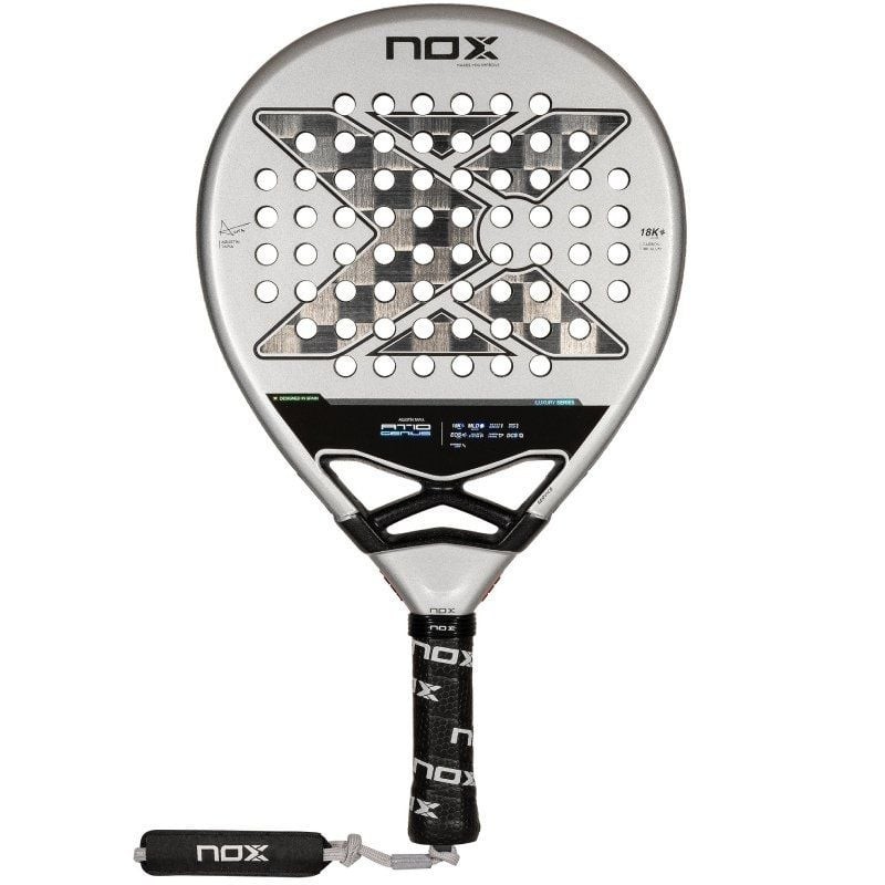 Racchetta da padel NoxSport AT10 Luxury Genius 18K 2024 (Agustin Tapia)