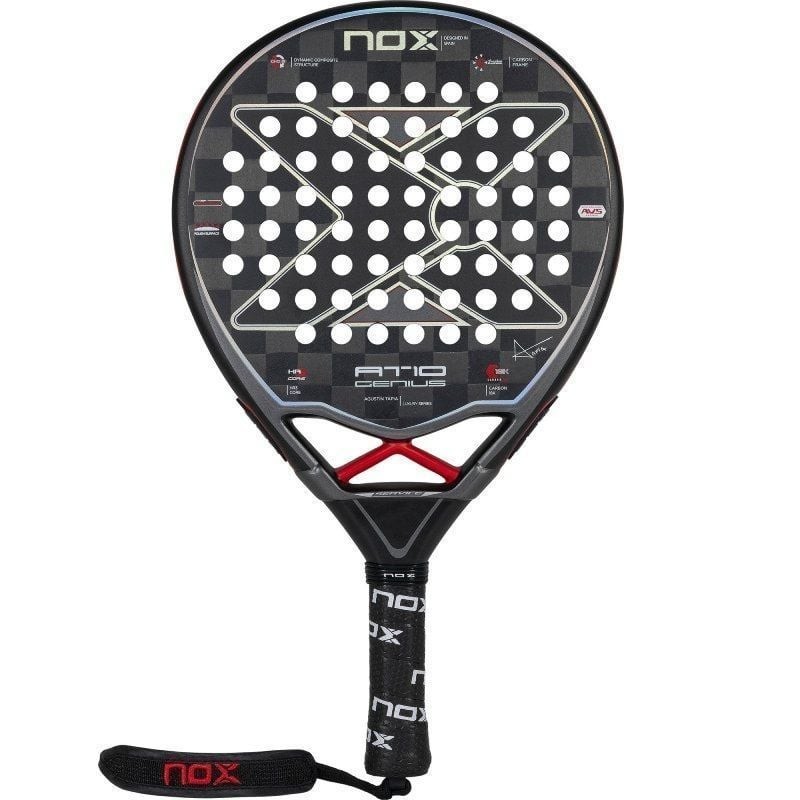 Pala de Padel NoxSport AT10 Luxury Genius 18K 2023 (Agustin Tapia) Pala de Padel NoxSport AT10 Luxury Genius 18K 2023 (Agustin Tapia)