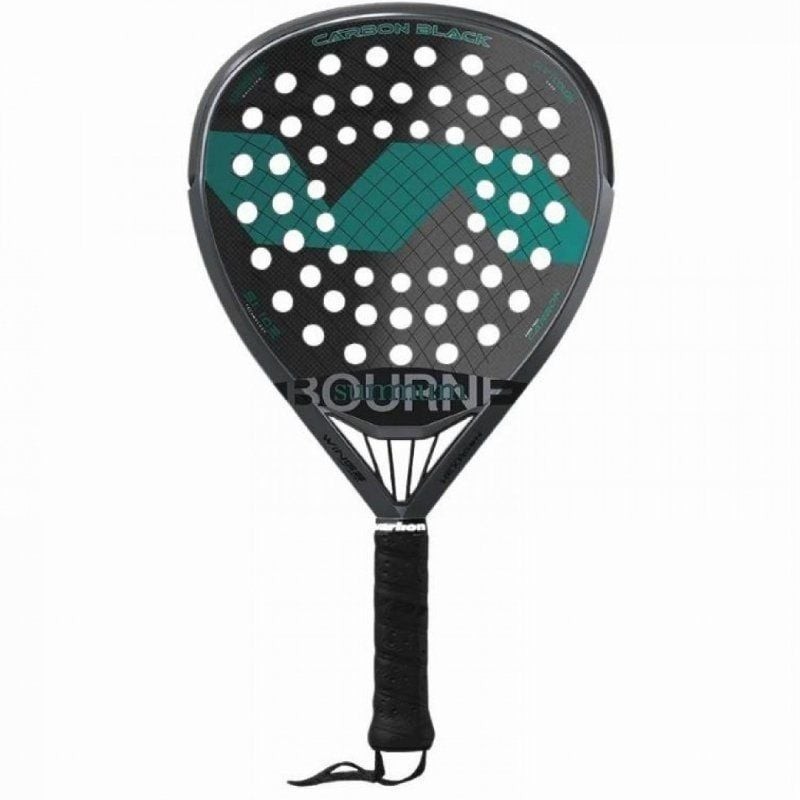 Pala de Padel Varlion Bourne Summum Carbon Black 2023/ Azul