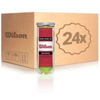 comprar Cajon bolas wilson rush 100/ 24 packs de 3 unidades