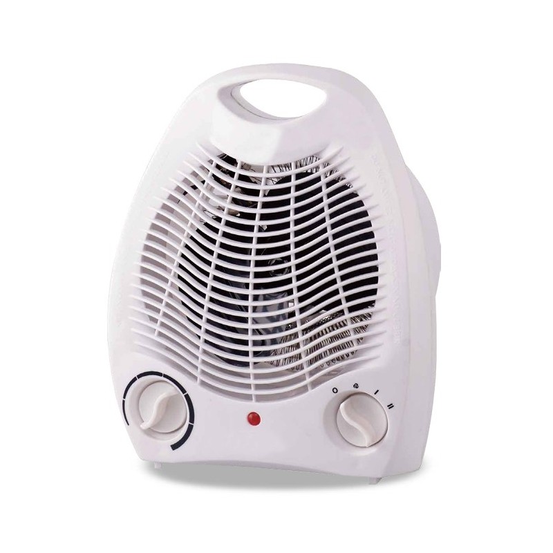 Radiateur soufflant MERCALOR MT01579 – 2000 W avec thermostat et ventilateur Radiateur soufflant MERCALOR MT01579 – 2000 W avec thermostat et ventilateur