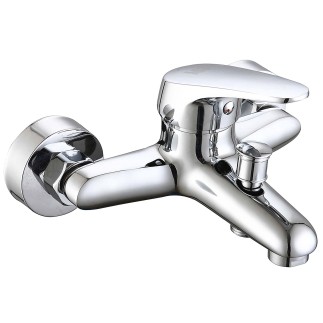 Acquista il rubinetto monocomando per vasca cromato Mentha FO33004